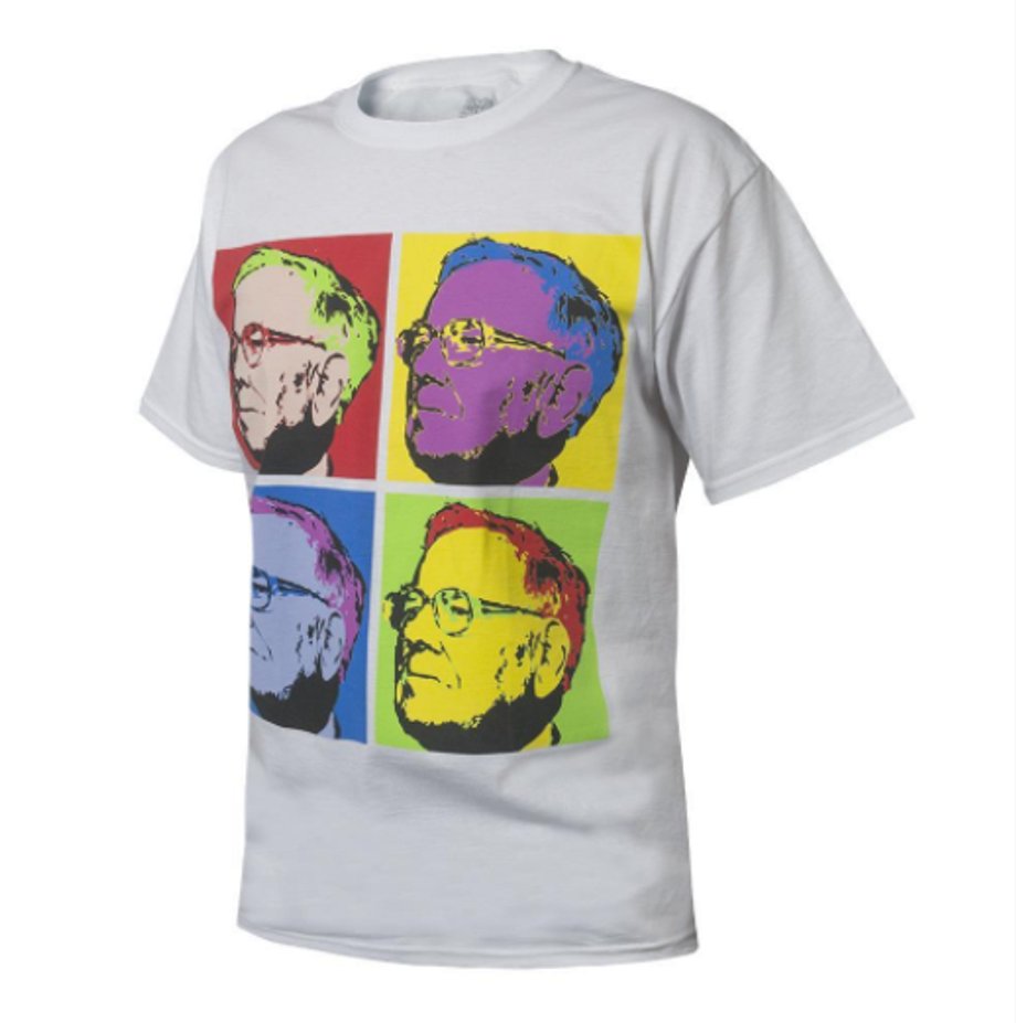 T-shirt "Faces of Warren Buffett"