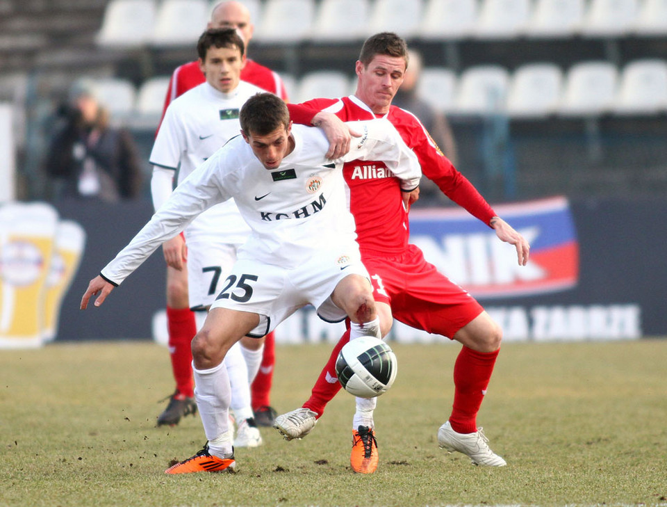 Górnik Zabrze - Zagłębnie Lubin