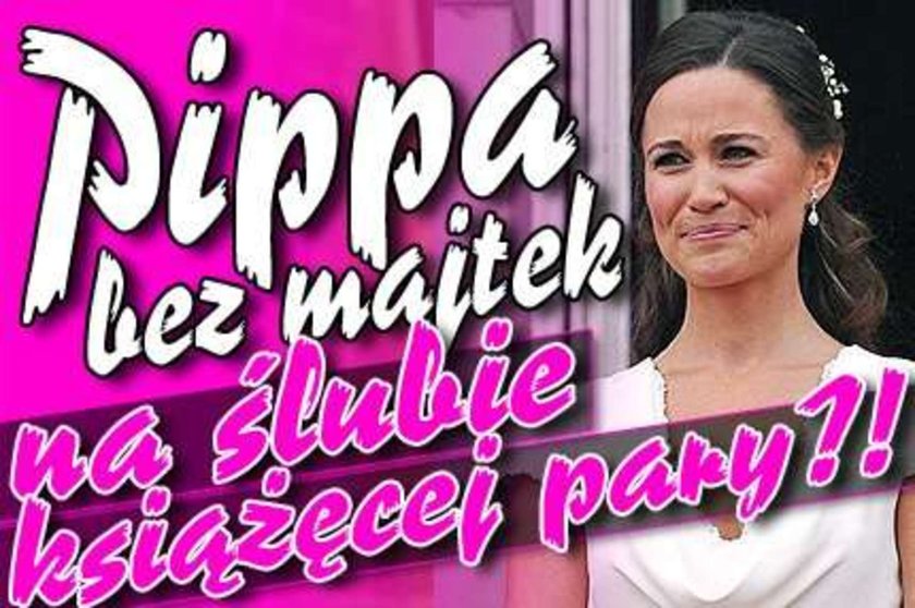 Pippa bez majtek na ślubie książęcej pary?!