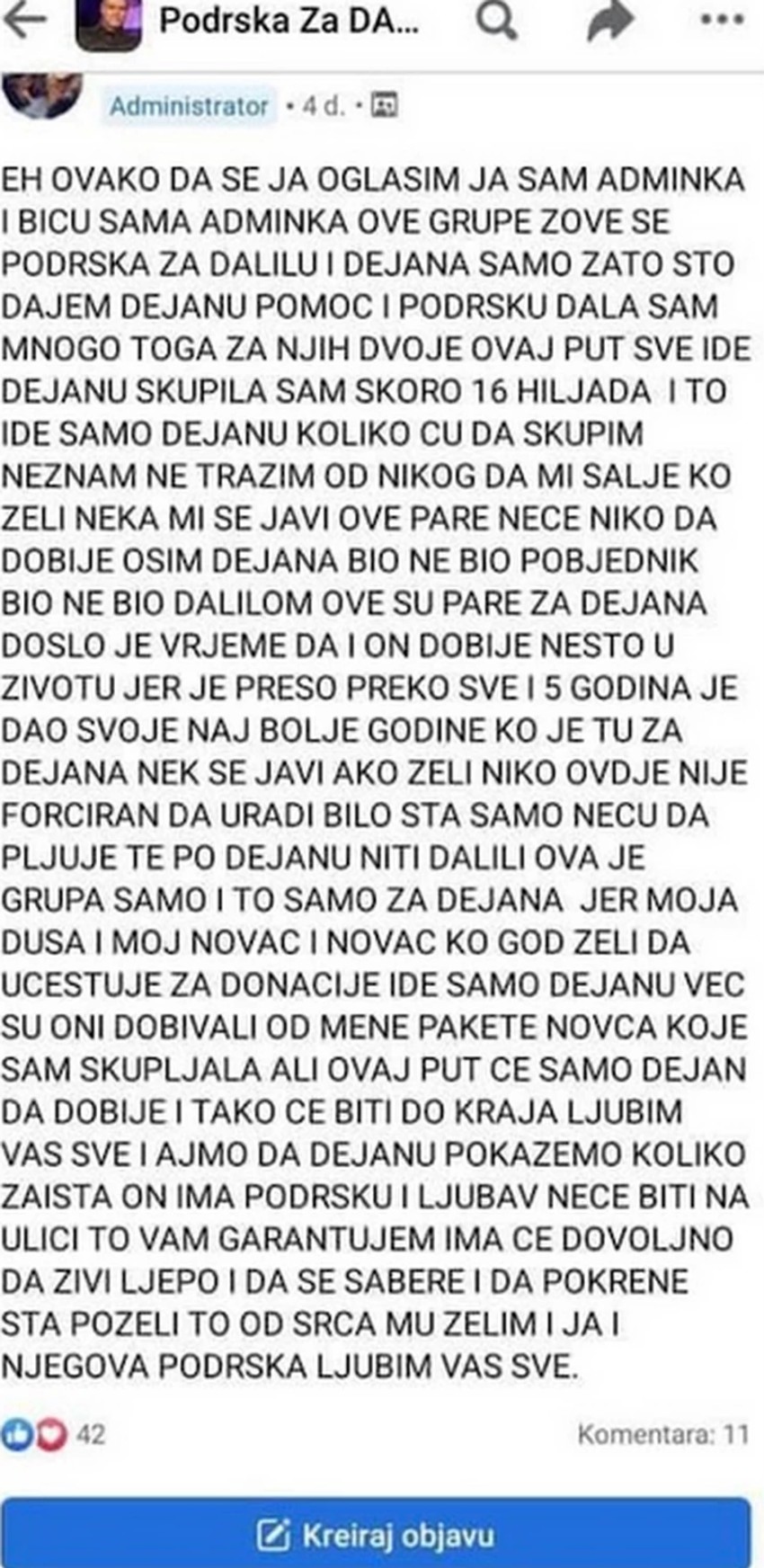 Podrška Dalile i Dejana 