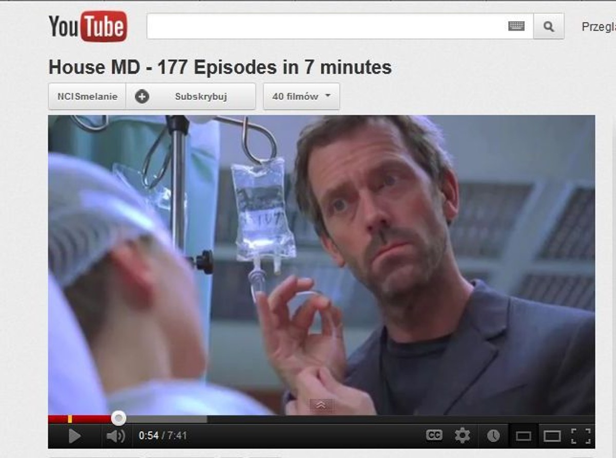 Esencja "Dr House'a". 177 odcinków w 7 minut