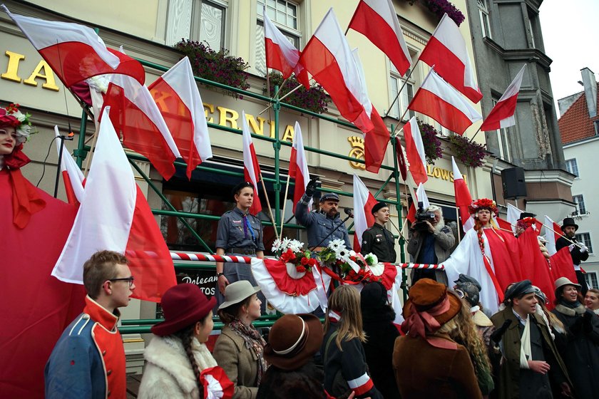 parada niepodległości w Gdańsku