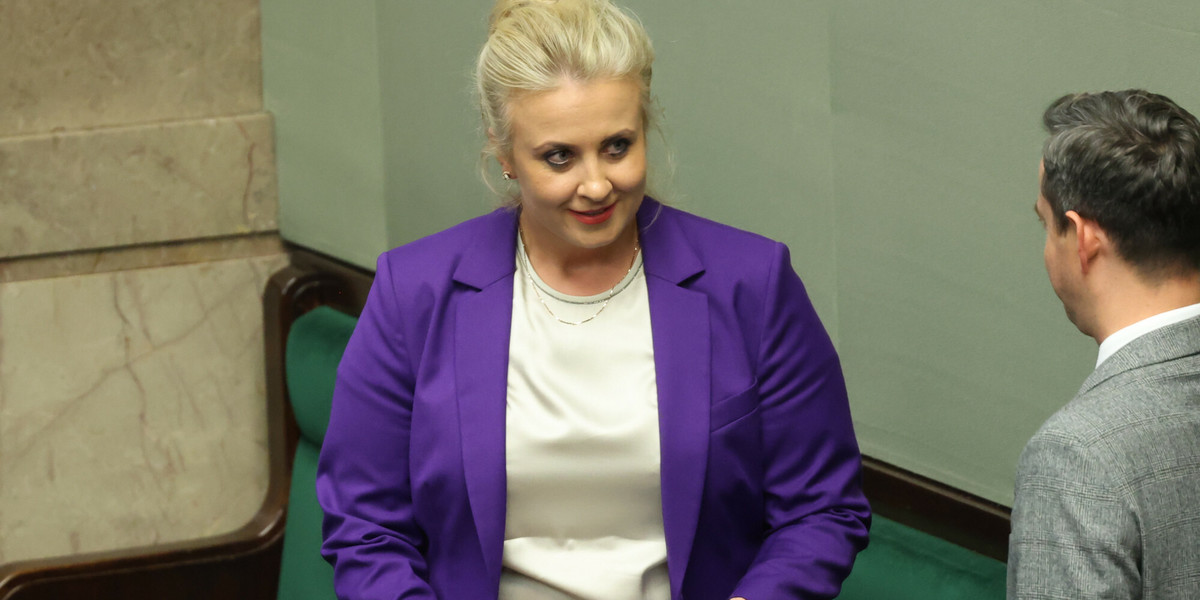 Minister zdrowia Katarzyna Sójka.