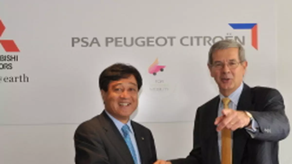 Współpraca Mitsubishi Motors Corporation i PSA Peugeot Citroën