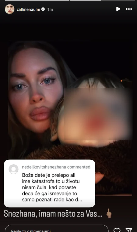 Mina Naumović objava