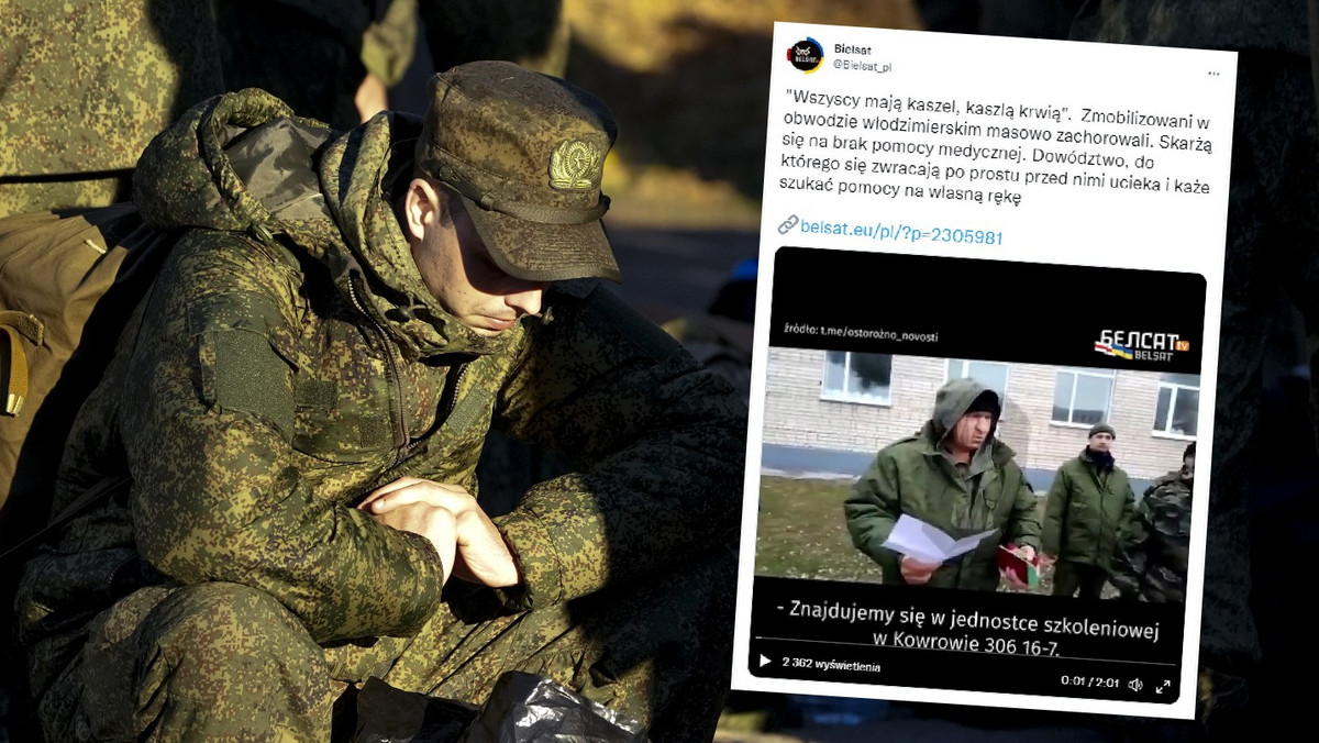 Tajemnicza choroba rosyjskich żołnierzy. Kaszlą z krwią, nikt im nie pomaga