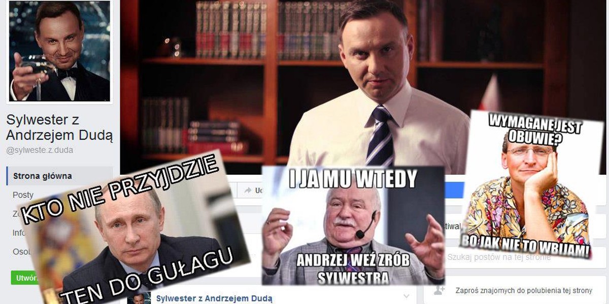 "Sylwester z Andrzejem Dudą" wygrał internety!