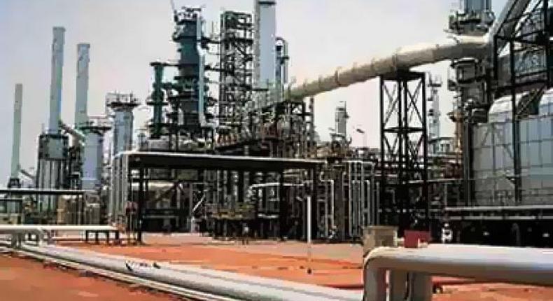 An oil refinery in Kaduna