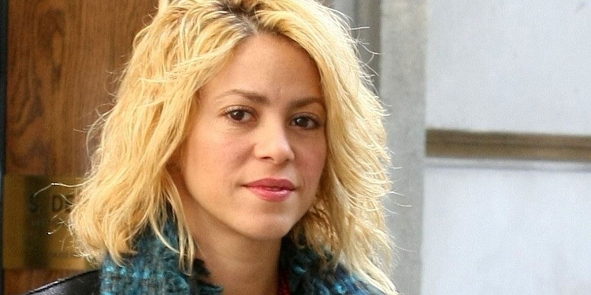 Piosenkarka Shakira. 