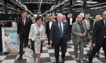 Lech Wałęsa na otwarciu Ptak Fashion City