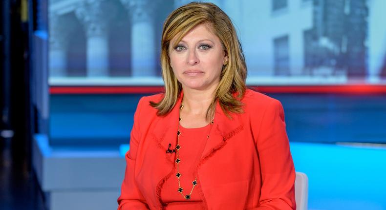 Maria Bartiromo, a Fox Business News host who is one of the defendants in Smartmatic's lawsuit.