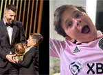 Lionel Messi's son breaks the internet after scoring five goals for Inter Miami