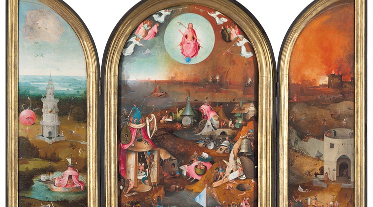 Hieronymus Bosch - Utolsó ítélet / Forrás: Szépművészeti Múzeum