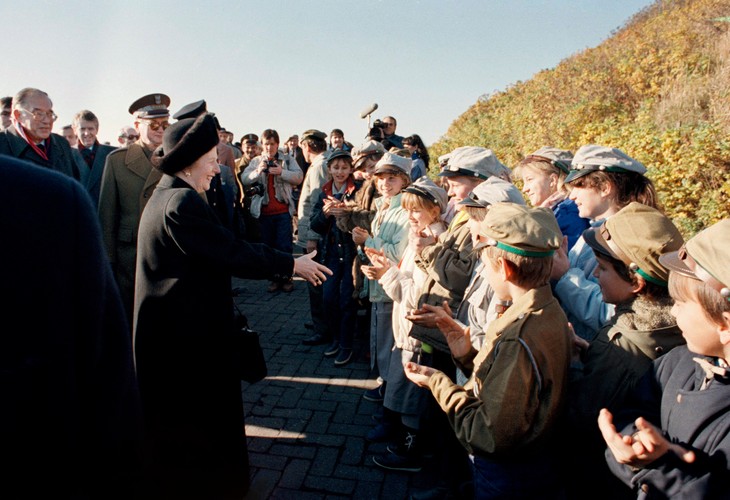 Margaret Thatcher w Polsce. Archiwalne zdjęcia