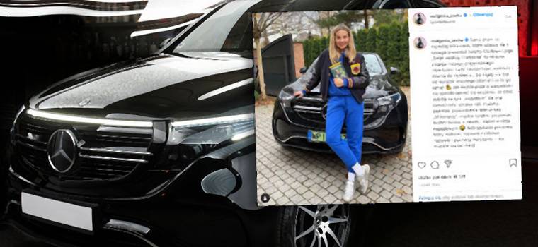 Małgorzata Socha pokazała nowego Mercedesa. Cena zwala z nóg, ale nie tylko...