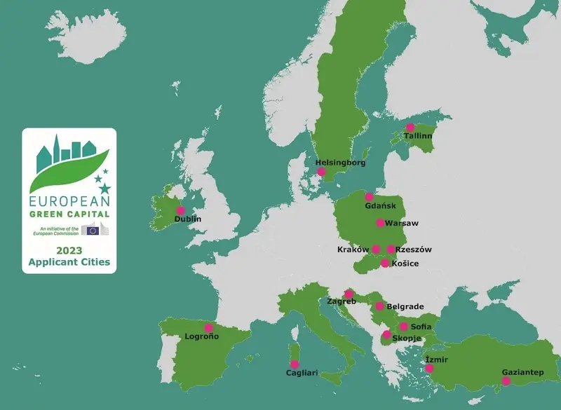 Cztery polskie miasta mają szansę zostać Zieloną Stolicą Europy