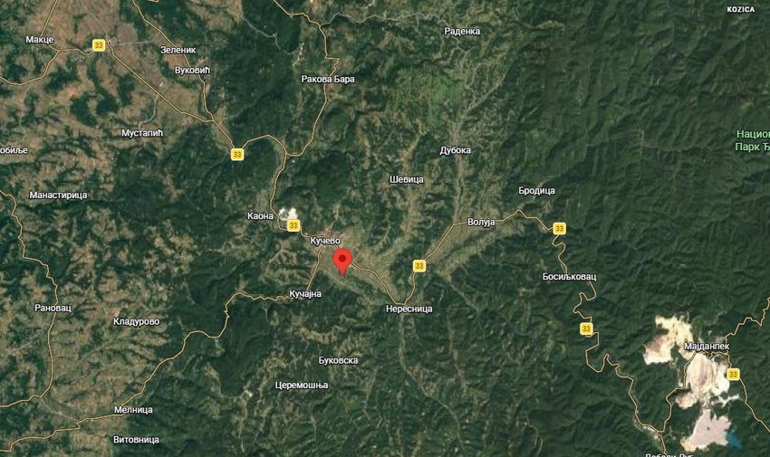 Zemljotres u Kučevu