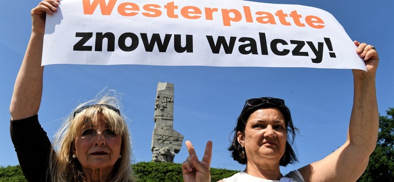 "Gdańsk broni Westerplatte". Obywatele RP protestują przeciw "fałszowaniu historii"