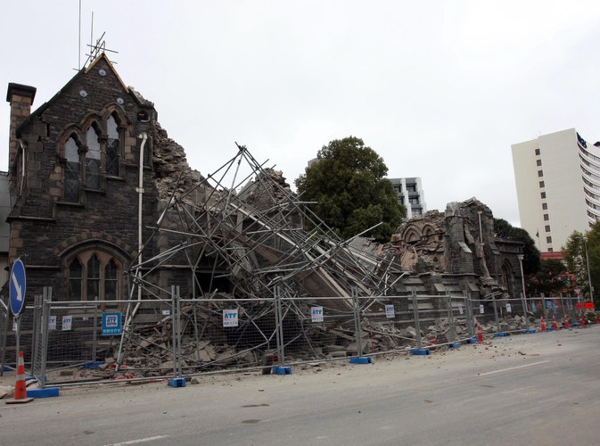 Po trzęsieniu ziemi w Christchurch