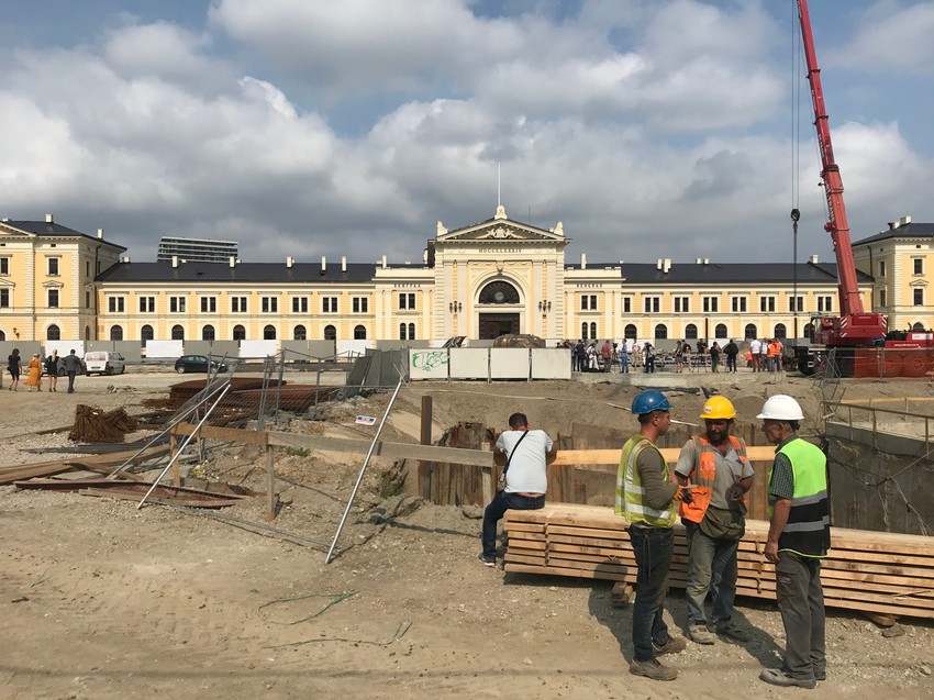 Postavljanje spomenika Stefanu Nemanji