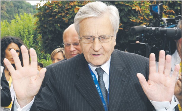 Szef EBC Jean-Claude Trichet twierdzi, że sytuacja we Włoszech jest kluczowa dla rynku Fot. EPA/PAP