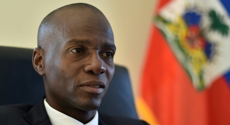 Jovenel Moise topped the polls in Haiti's presidential election in November