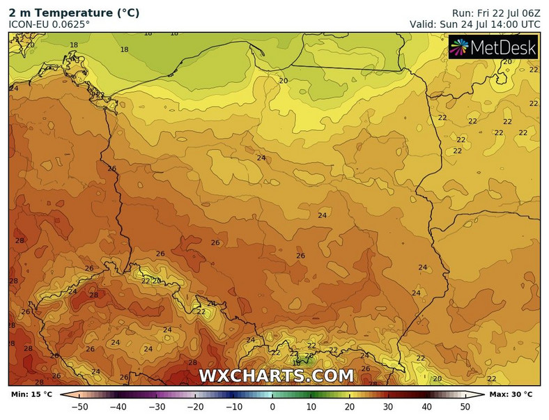 W niedzielę odpoczniemy od upałów