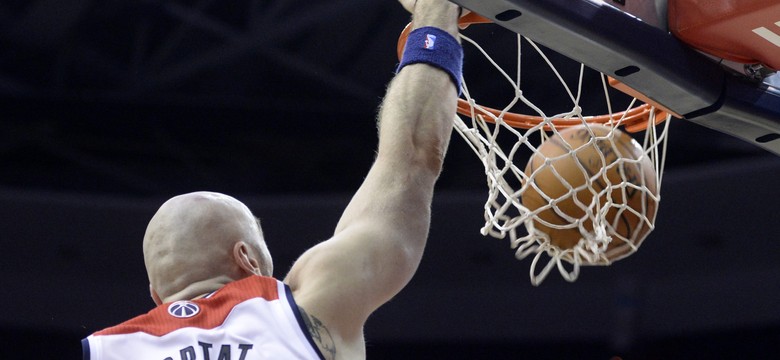 Liga NBA: Marcin Gortat poprowadził Wizards do 30 wygranej w sezonie
