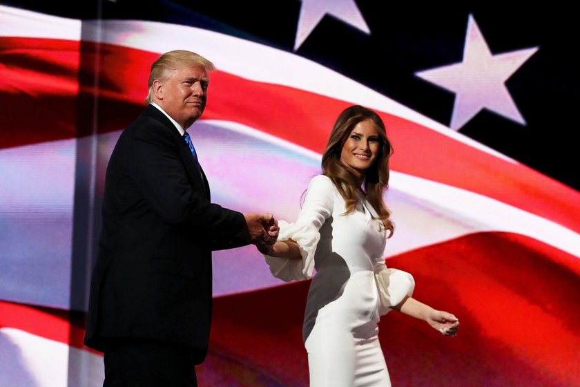 Melania Trump, żona kandydata na prezydenta USA, Donalda Trumpa