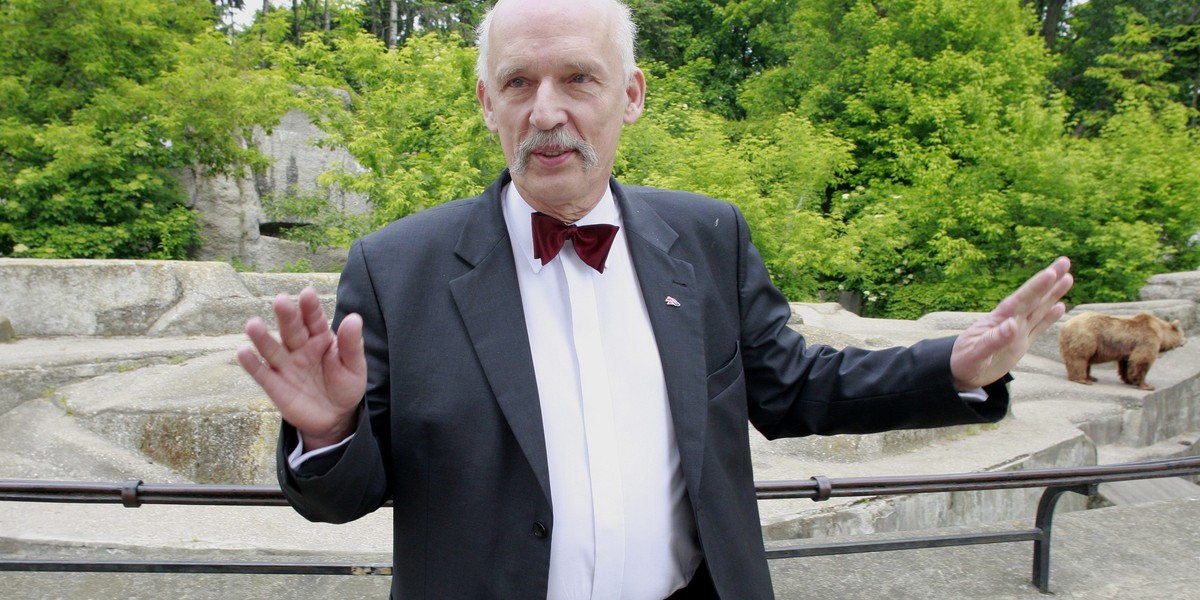 Janusz Korwin Mikke.