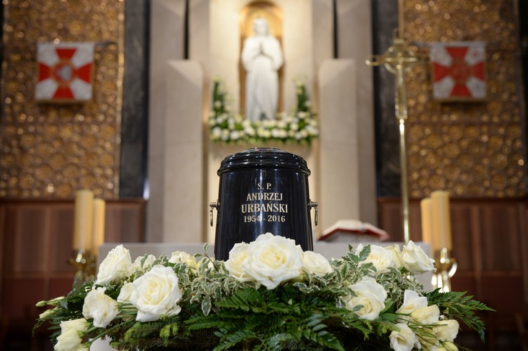 Pogrzeb Andrzeja Urbańskiego