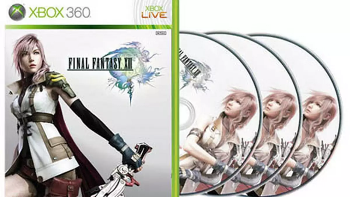 Final Fantasy XIII zmieści się na trzech DVD