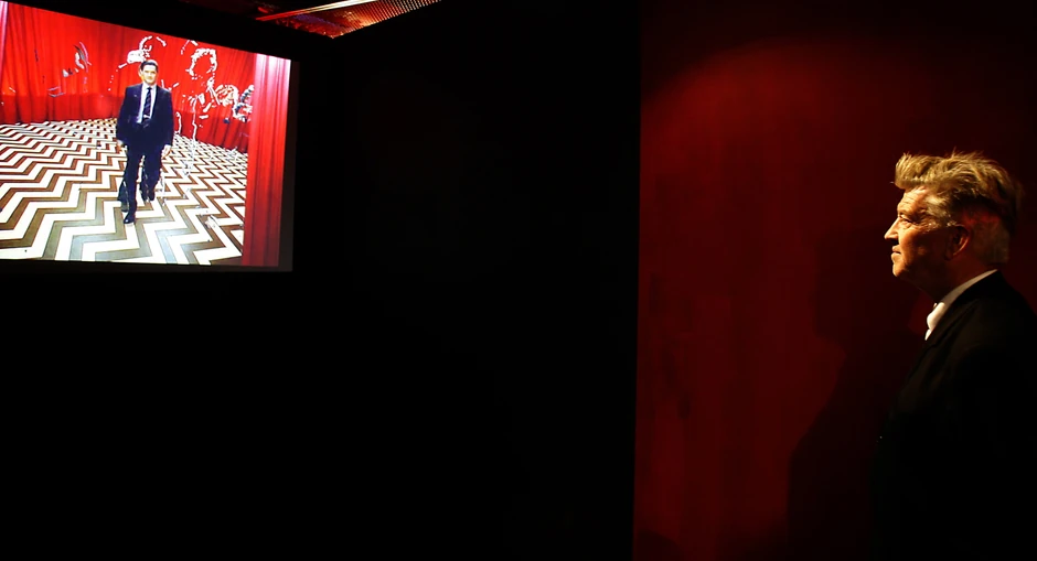 Dejvid Linč na izložbi svojih fotografija u Katovicama 2009.