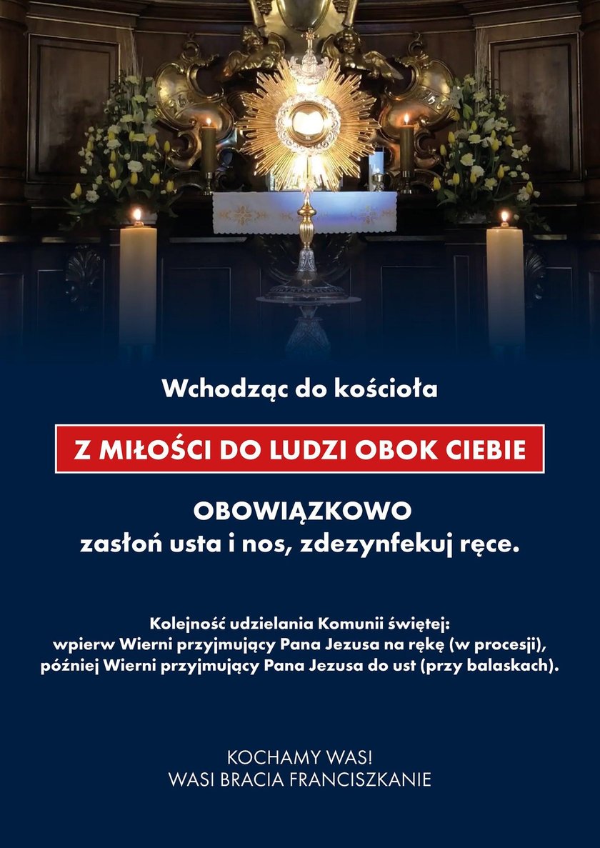 Kłótnia proboszcza z parafianinem. Poszło o maseczkę