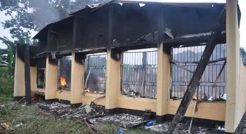 INEC office burns in Rivers State