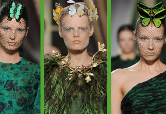 Giambattista Valli: kolekcja Haute Couture. Motyle!