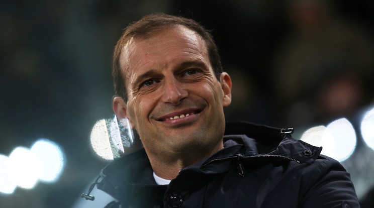 Allegri tovább dolgozhat a torinói csapatnál /Fotó: AFP