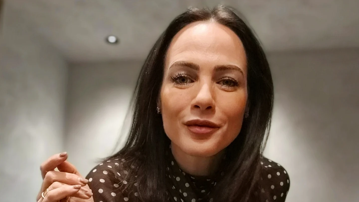 Exmoderátorka Telerána Adriana Kneissl.