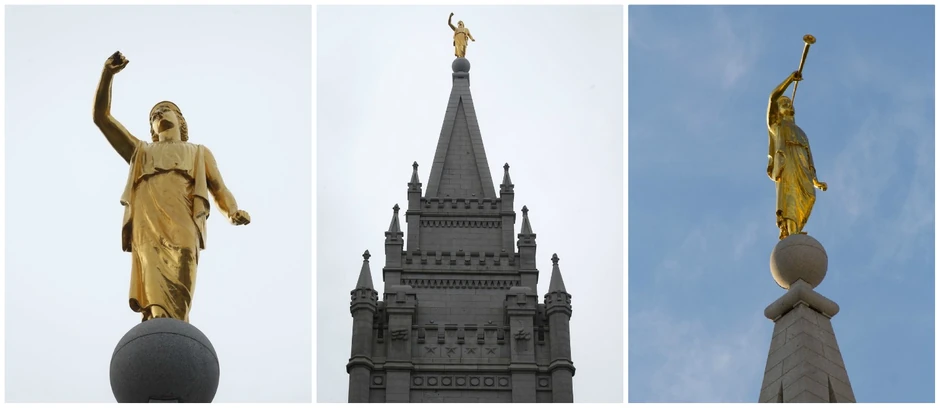 Čuvena statua Džozefa Smita Anđeo Moroni ostala je bez trube