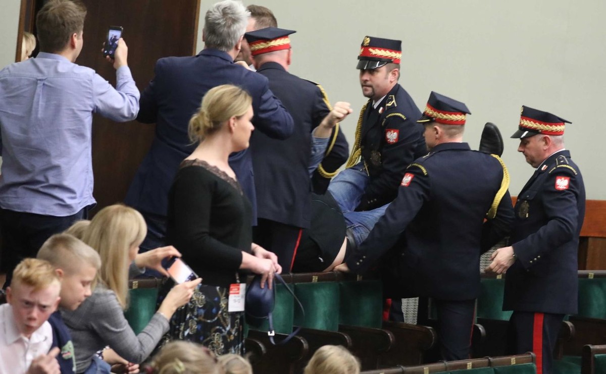 Incydent na posiedzeniu Sejmu