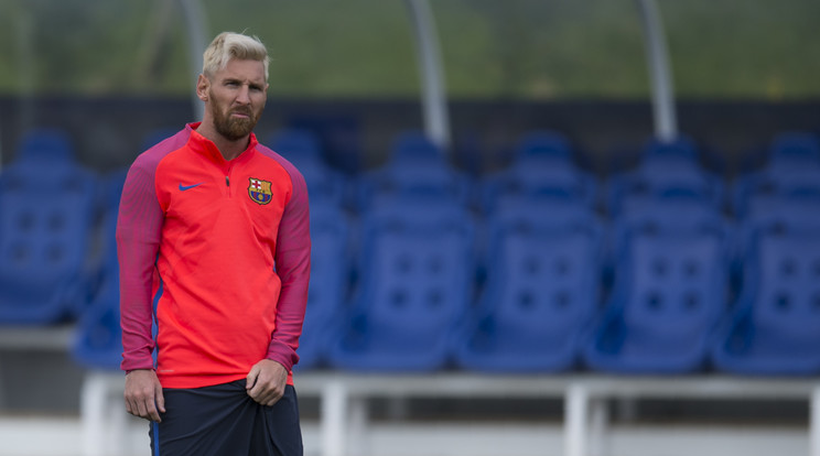 Messi erre nem számított /Fotó: AFP