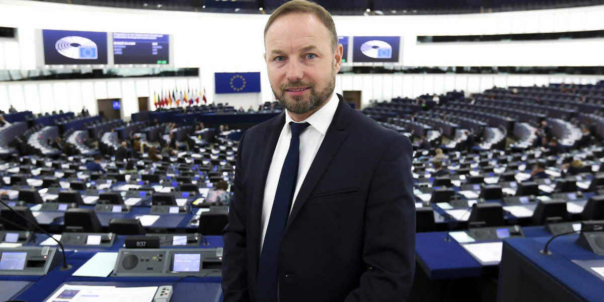 Europoseł PO Tomasz Frankowski.