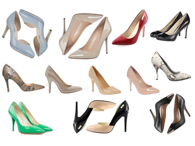 Buty na wysokim obcasie