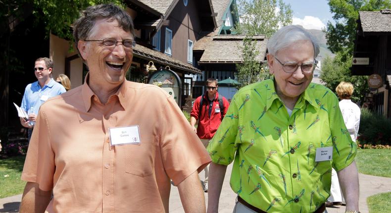 Bill Gates (left) and Warren Buffett.Paul Sakuma/AP Photo