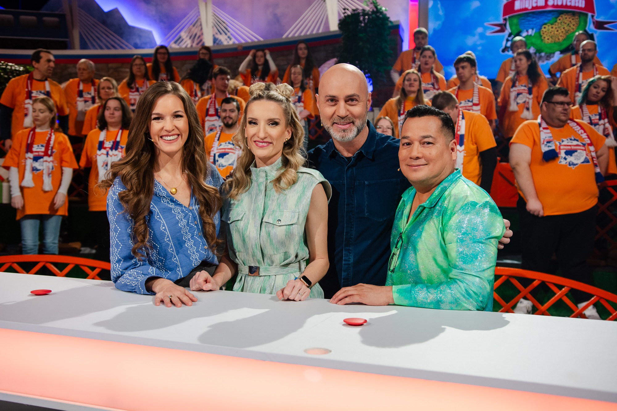 Šou Milujem Slovensko - Adela Vinczeová, Andrea Ena, Miguel Mendez.