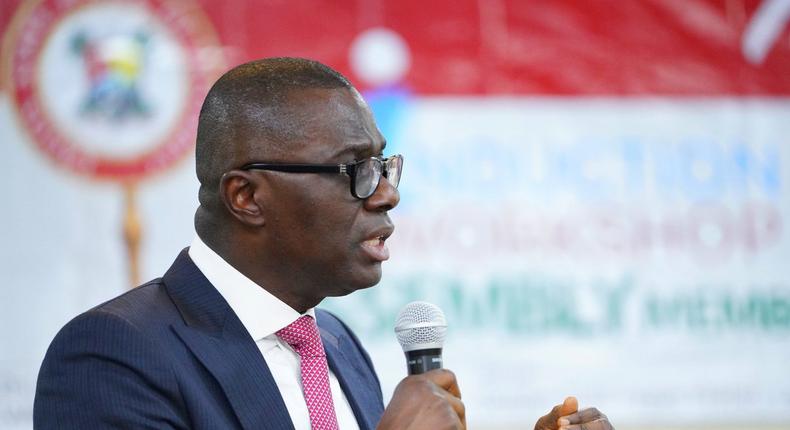 A group has urged Lagos state governor-elect, Babajide Sanwo-Olu to create a forum for youths to [Twitter/@jidesanwoolu]