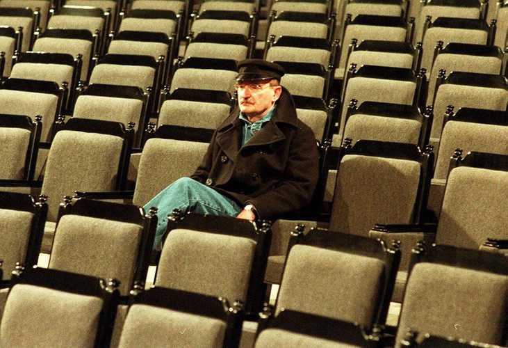 Sławomir Mrożek w Krakowie, rok 2003