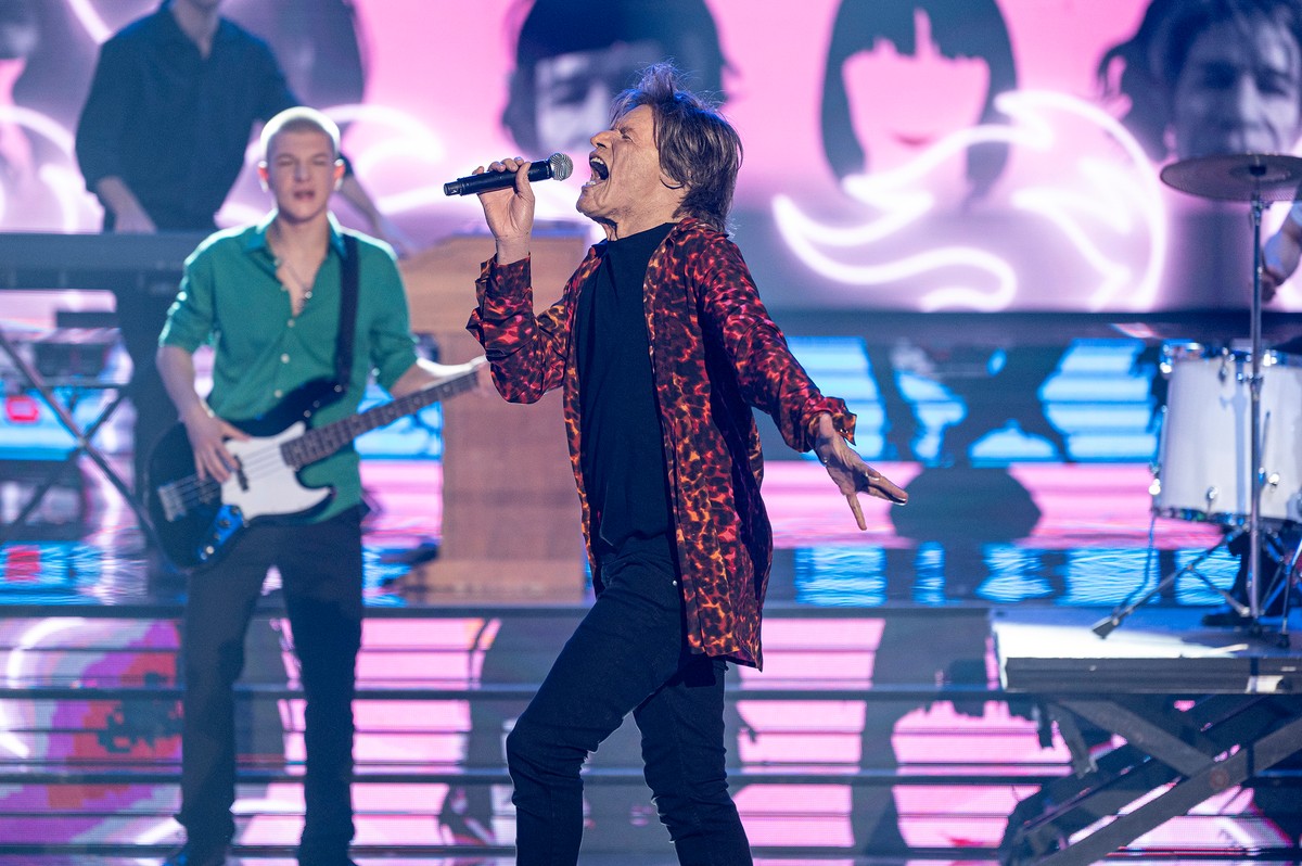 Nick Sinckler jako Mick Jagger
