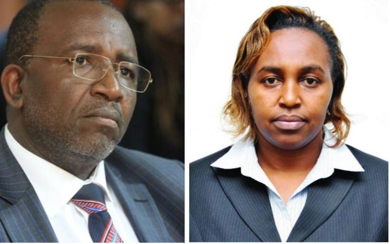 Senator Mithika Linturi and Marianne Kitany 