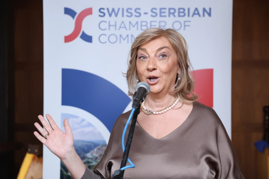 Ana Govedarica generalni direktor Roche Srbija i predsednica Upravnog odbora Srpsko-švajcarske trgovinske komore